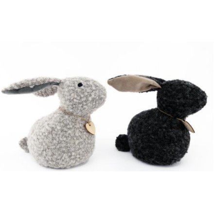 Knitted Bunny Doorstops, 2a