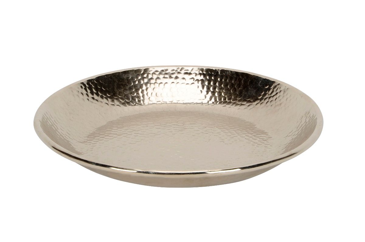 Silver Hammered Plate | 31374 | Homeware / Decorative Accessories ...