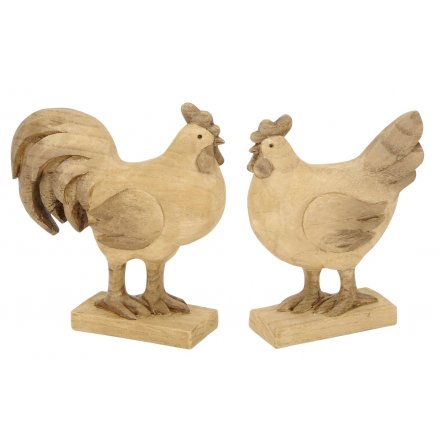 Chicken and Hen Ornament
