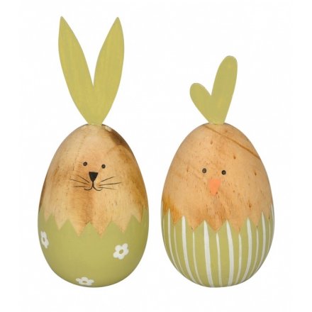 Bunny/Chicken Egg Ornament, 2a
