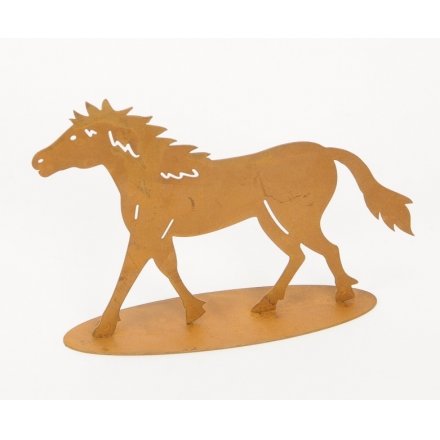 Rustic Horse Ornament