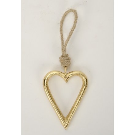 Open Heart Hanger, 8cm