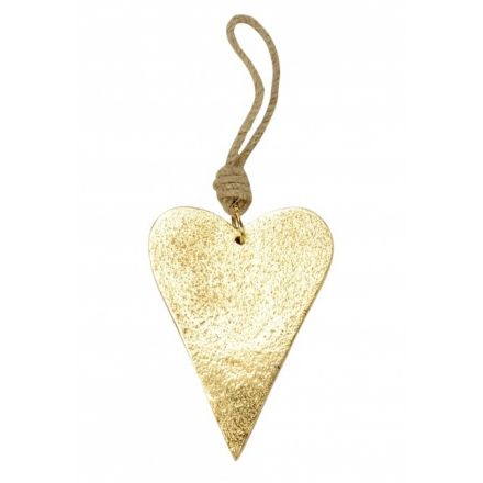 Gold Heart Hanger