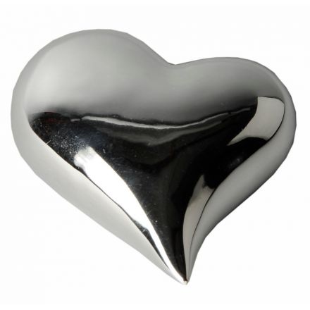 Silver Heart, 11.5cm
