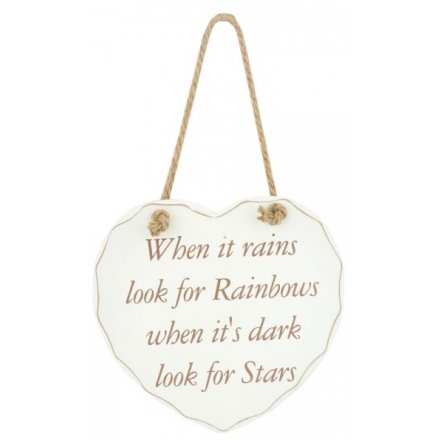 Look For Rainbows Sign