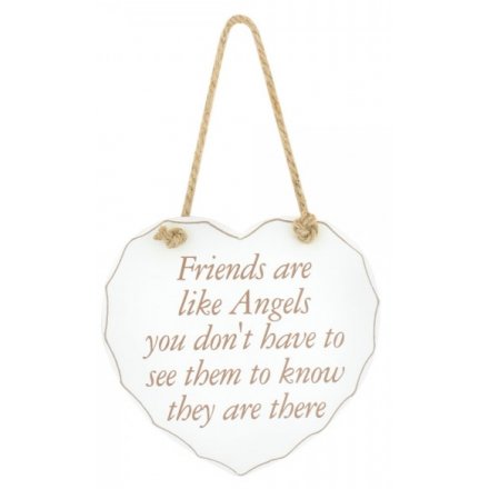 Friends Like Angels Plaque