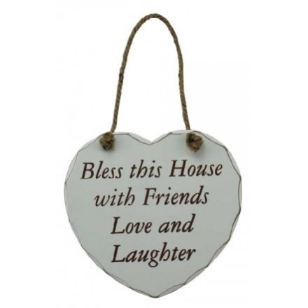House Love Laughter Plaque
