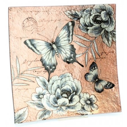 Vincenza Butterfly Plate, 28cm