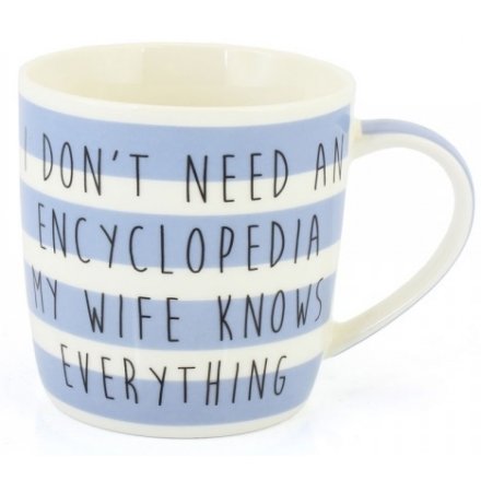 Encyclopedia Wife Mug Boxed