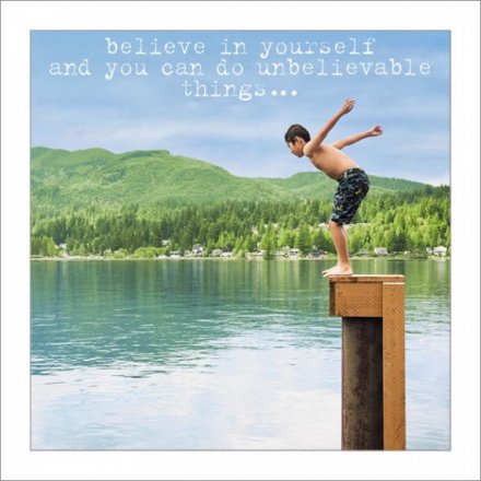 Believe in Yourself Greeting Card