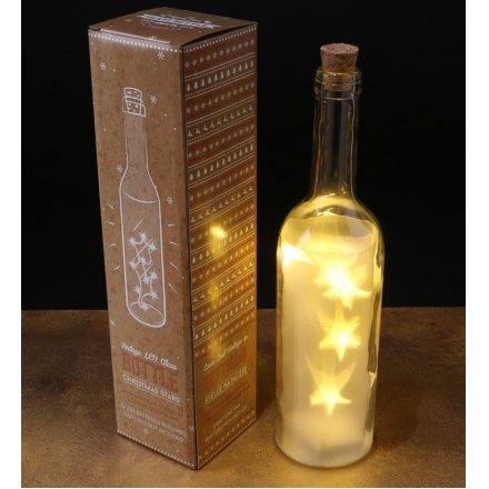 Christmas Bottle With Led Light