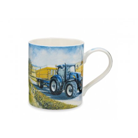 Tractor Fine China Mug