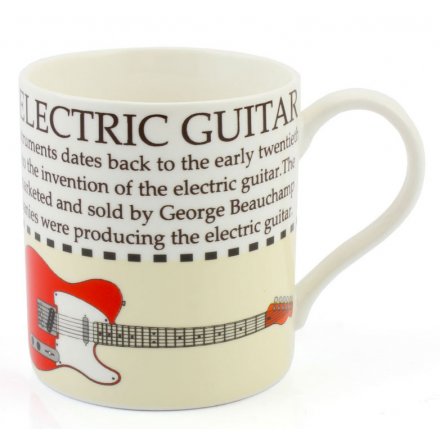 Electric Guitar China Mug Boxed