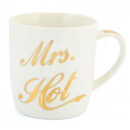 Gold Mrs Hot Mug