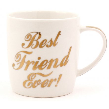 Best Friend Ever Gold Mug