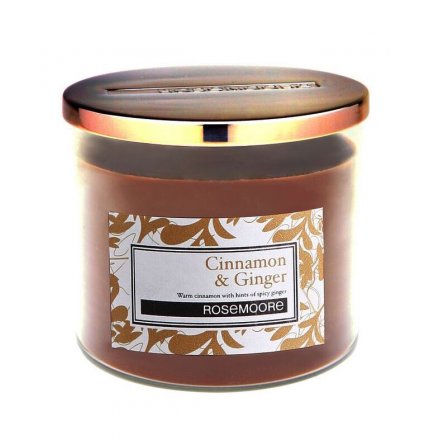 Small Candle (4oz/113g) Cinnamon & Ginger RRP £7.99