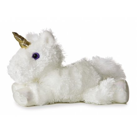 Fluffy Unicorn Soft Toy 