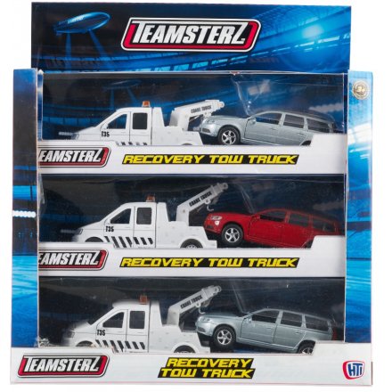 For little ones who love trucks and cars. This recovery tow truck will create hours of fun!
