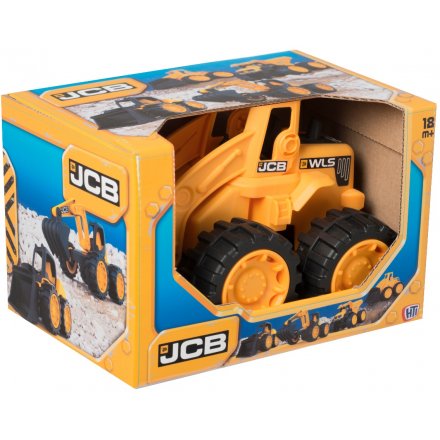 A fantastic JCB wheeled loader toy. Ideal for digger and exploring adventures.