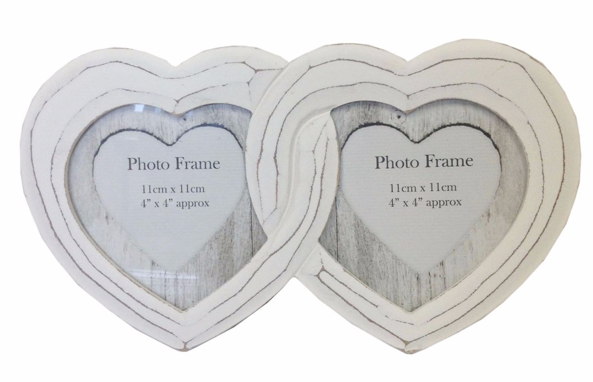 WF1946 / Double Heart Photo Frame 32236 Photo Frames & Holders