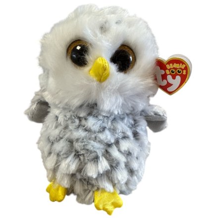 Owlette Beanie Boo TY Soft Toy, 17cm