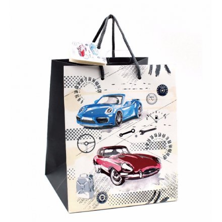 Pit Stop Car Gift Bag, Small