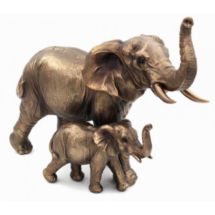 Reflections Bronze Elephant/Calf