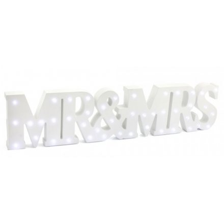 Mr & Mrs Led Light Medium