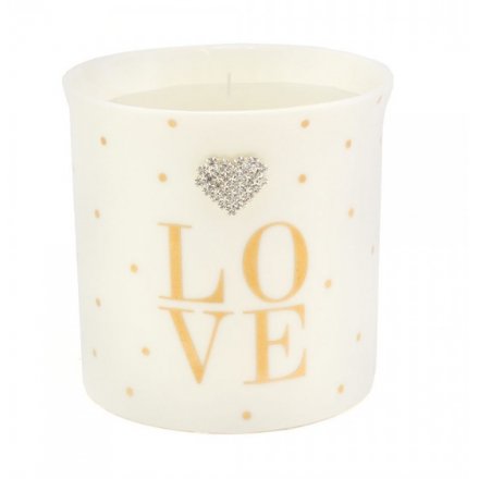 LOVE Candle Mad Dots