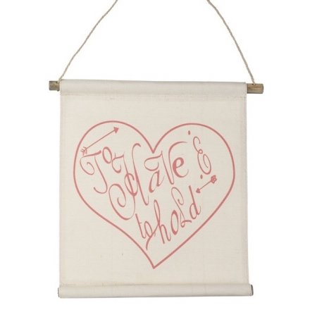 Have & Hold Fabric Sign, 35cm