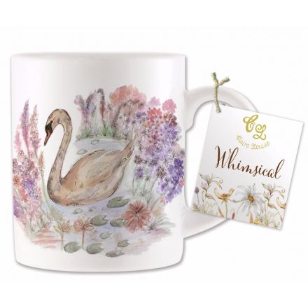 Swan China Mug
