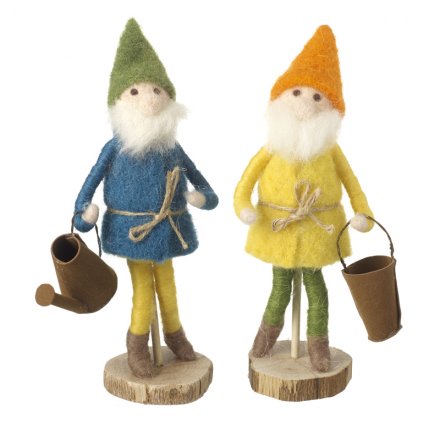 Felt Gnome Figures, 2a