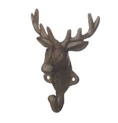 A charming and unique reindeer design hook. A practical and stylish item for the home.