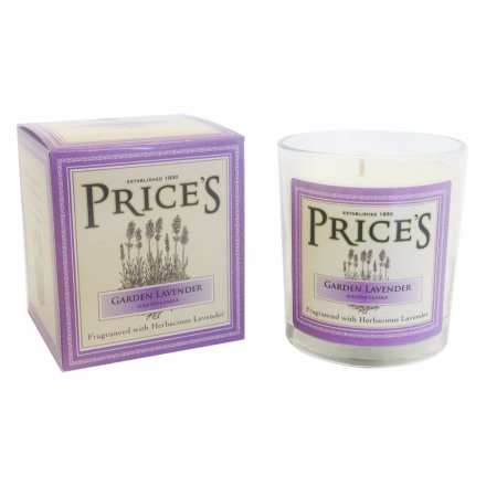 Prices Heritage Lavender Candle Jar