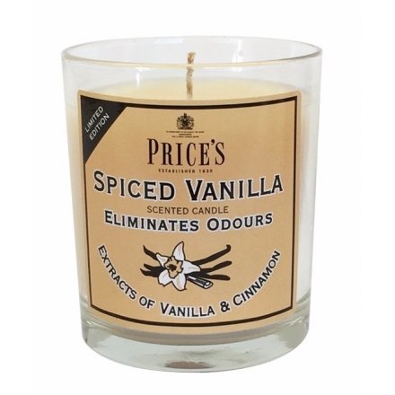 Prices Spiced Vanilla Candle