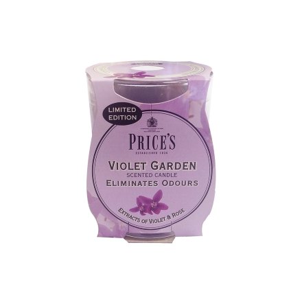 Violet Garden Prices Candle Jar 