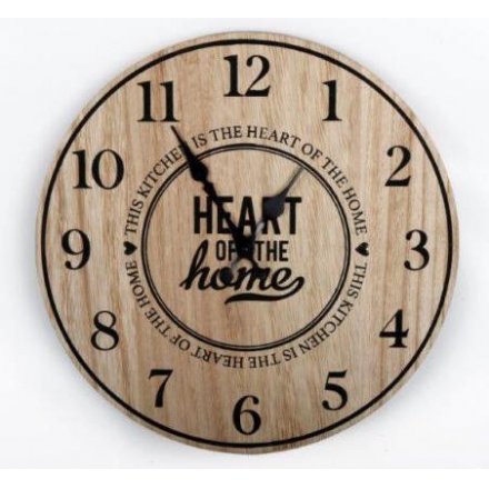 Heart Of The Home Clock