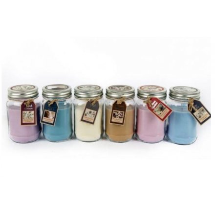 Scented Candle Jam Jar, 6a