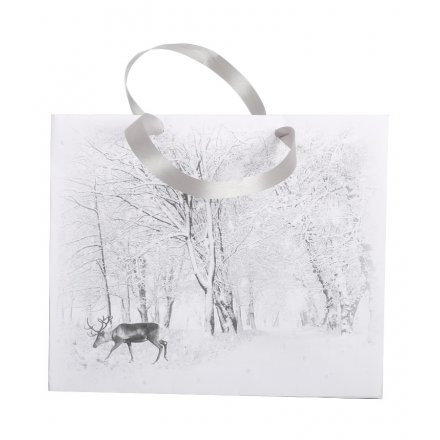 Wonderland Reindeer Gift Bag, Large