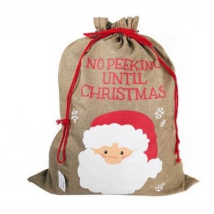XL Hessian Christmas Sack 100cm