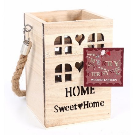 Home Sweet Home Lantern, 15cm