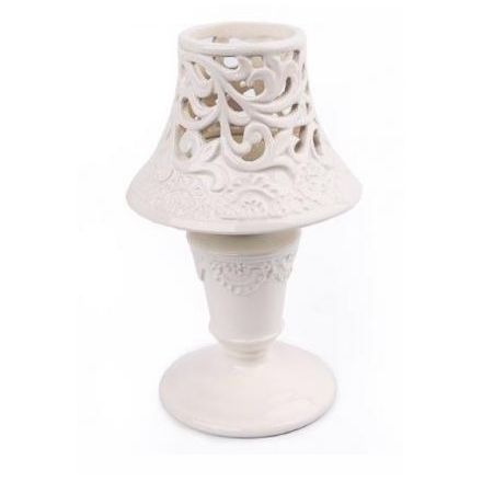 Lace Styled Lamp Tlight Holder 