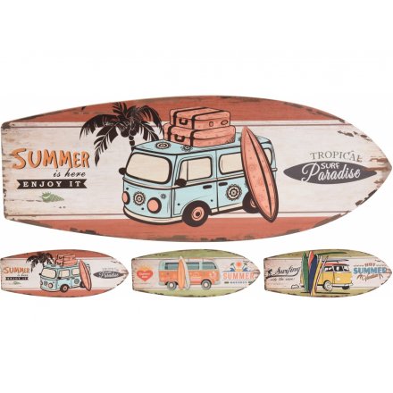 Camper Surfboard Signs Mix