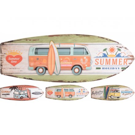 Camper Surfboard Signs Mix Extra Large