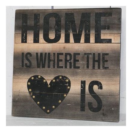Home is Where the Heart is 40cm