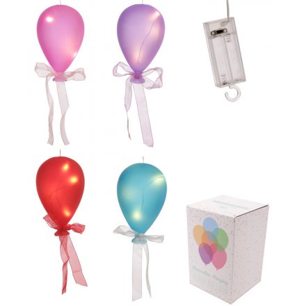 These quirky and colourful assortment of 4 LED balloons will be perfect for any party or venue. 