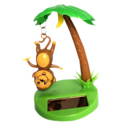 Hanging Monkey And Palm Tree Solar Pal
