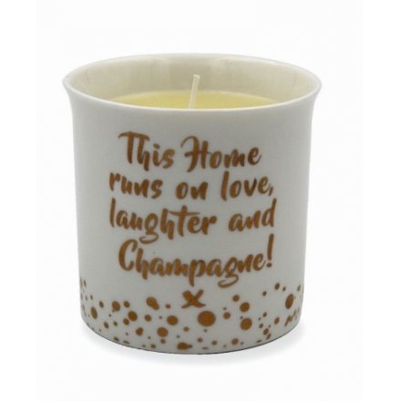 Champagne Scented Candle