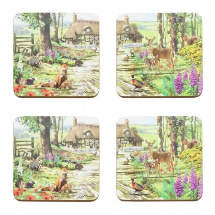 All Creatures Coasters 4 Set