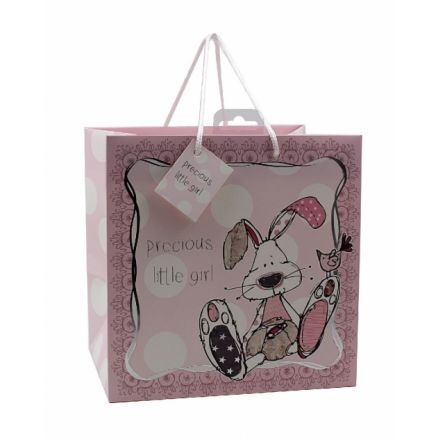 Medium Little Miracles Gift Bag, Pink